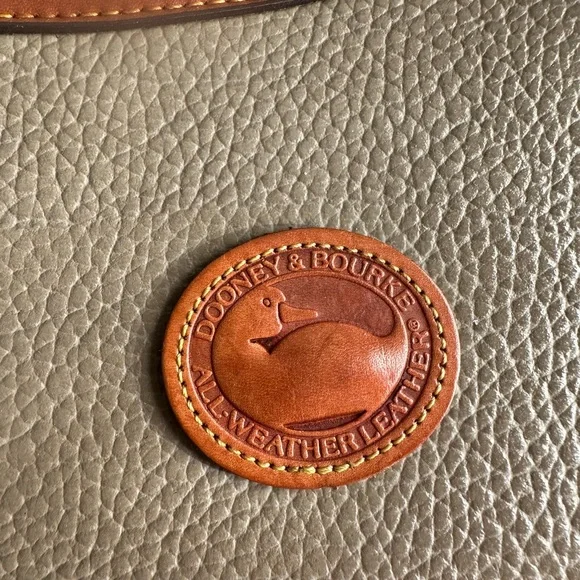 Dooney & Bourke Two-Tone Leather Crossbody Bag - Picture 2 of 10